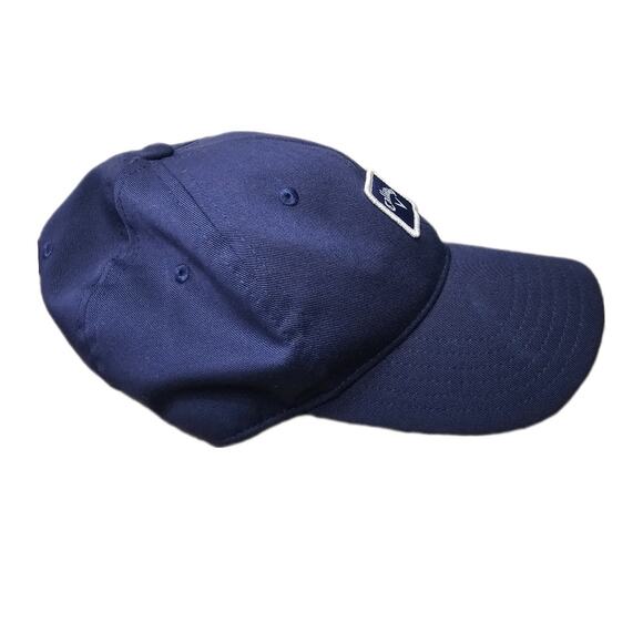Calloway A-Flex Golf Hat Mens S/M Navy Blue Fitted Logo Low Profile Unstructured - Picture 2 of 8